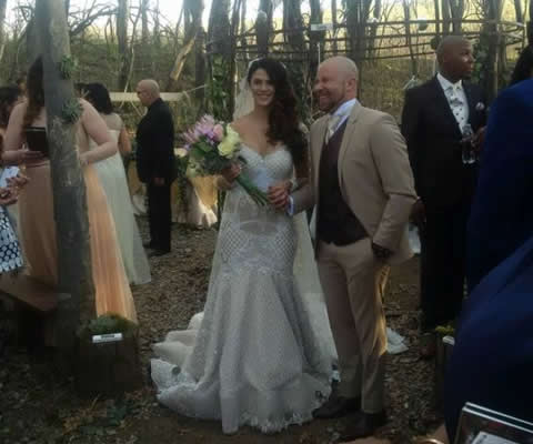 Clint Brink and Steffi van Wyk wedding photo