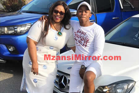 Junior De Rocka buys his mother with a brand new car Mercedes-Benz