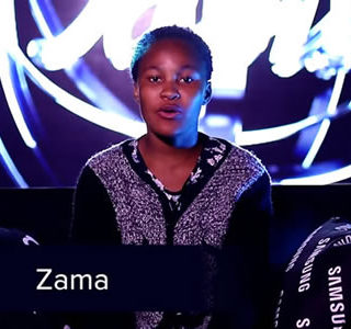 Zama Khumalo Idols SA 2020 'Season 16' Top 16 Contestant